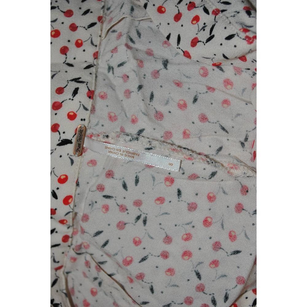 Free People Cherry Print Flowy Pants- 8 - Picture 4 of 5
